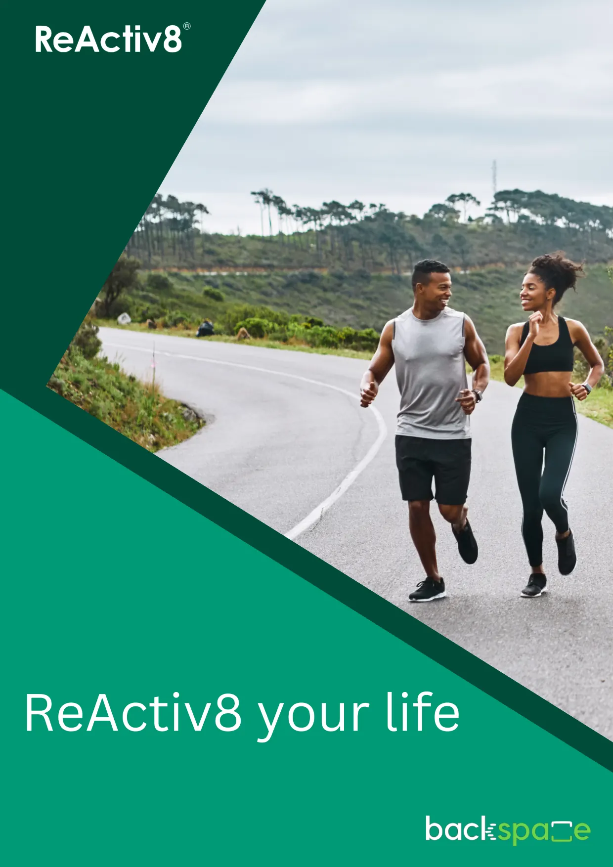 ReActiv8 booklet, page 1 of 16: Cover: ReActiv8 your life